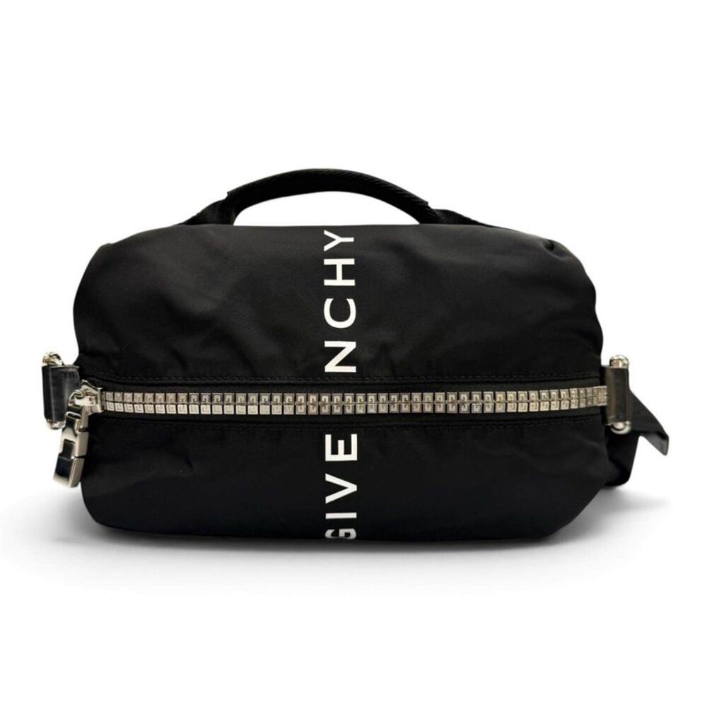 Givenchy 4G Logo Nylon Belt Bag